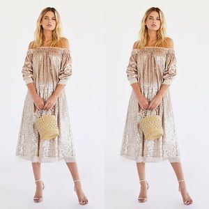 Free People Emilia Sequin Dress